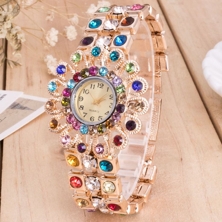 Wrist Watch For You With Diamond Work