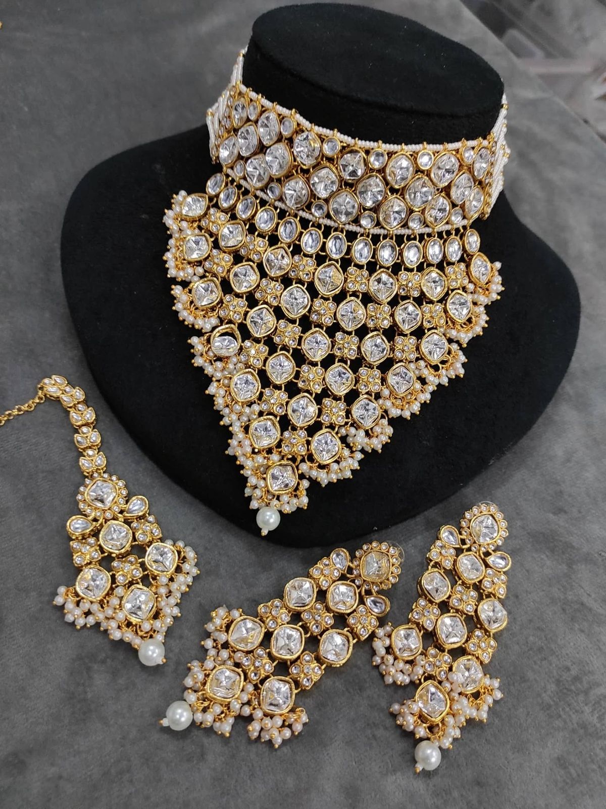 Super Indian Traditional Necklace Full Set