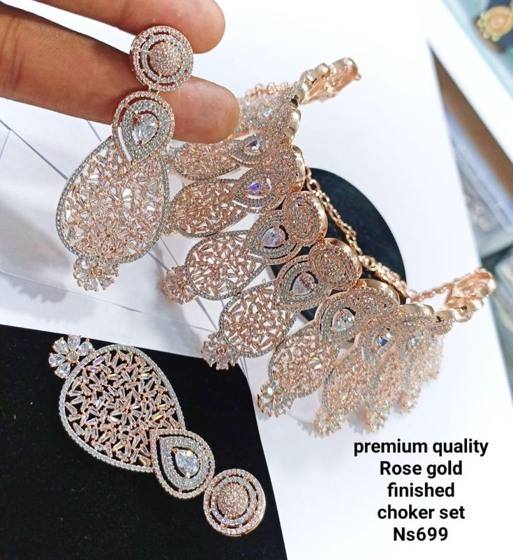 Rose Gold Designer Chocker For You